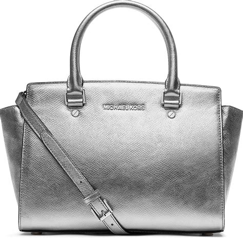 Silver metallic handbags + FREE SHIPPING 